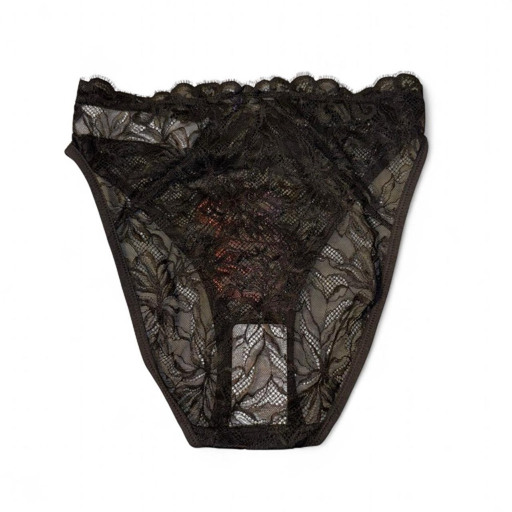 YITTY Black Floral Lace Panties - Picture 4 of 8